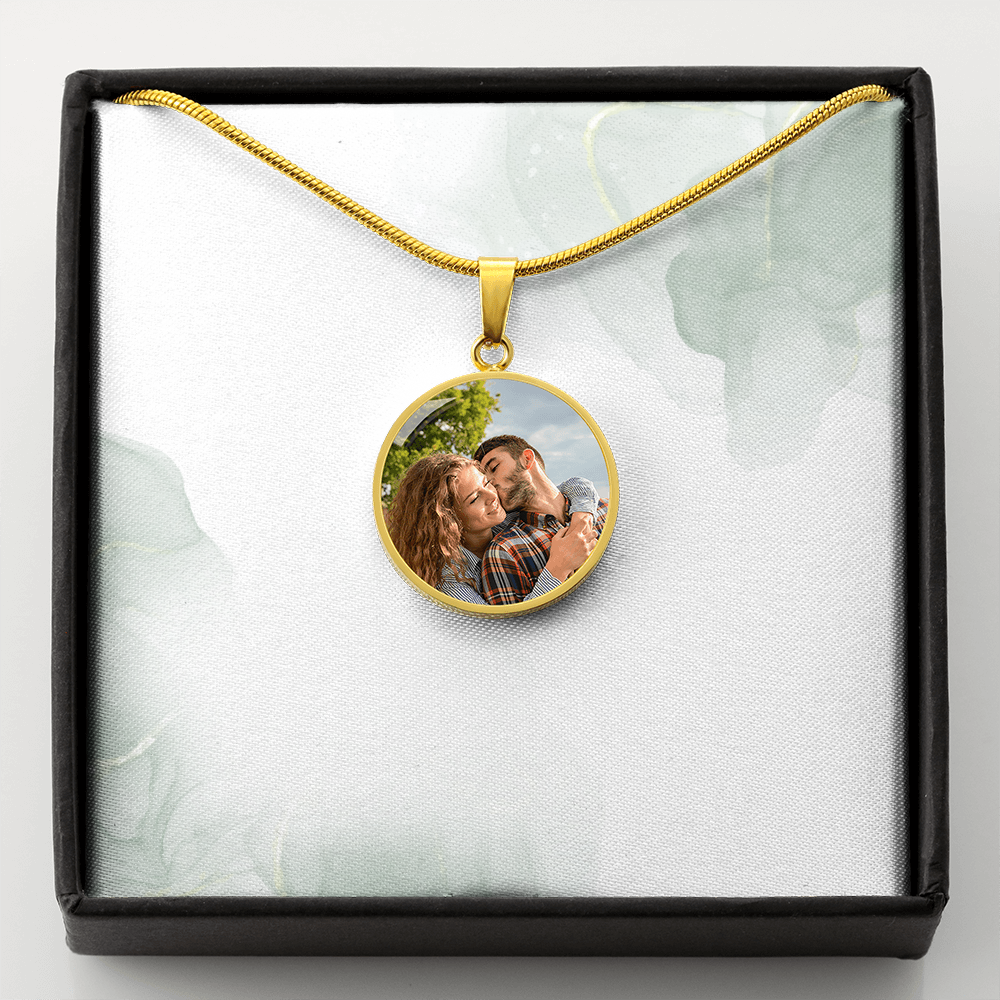Personalized Engraved Pendant Necklace