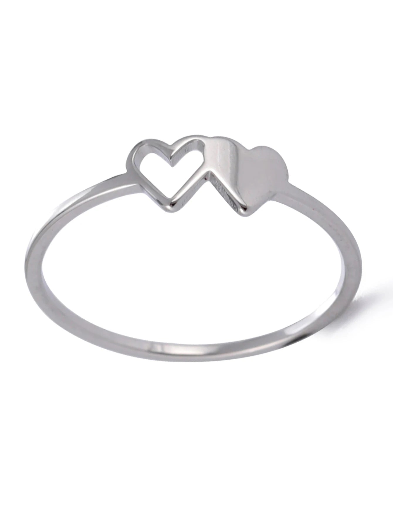 Initial Heart Ring - Size 7