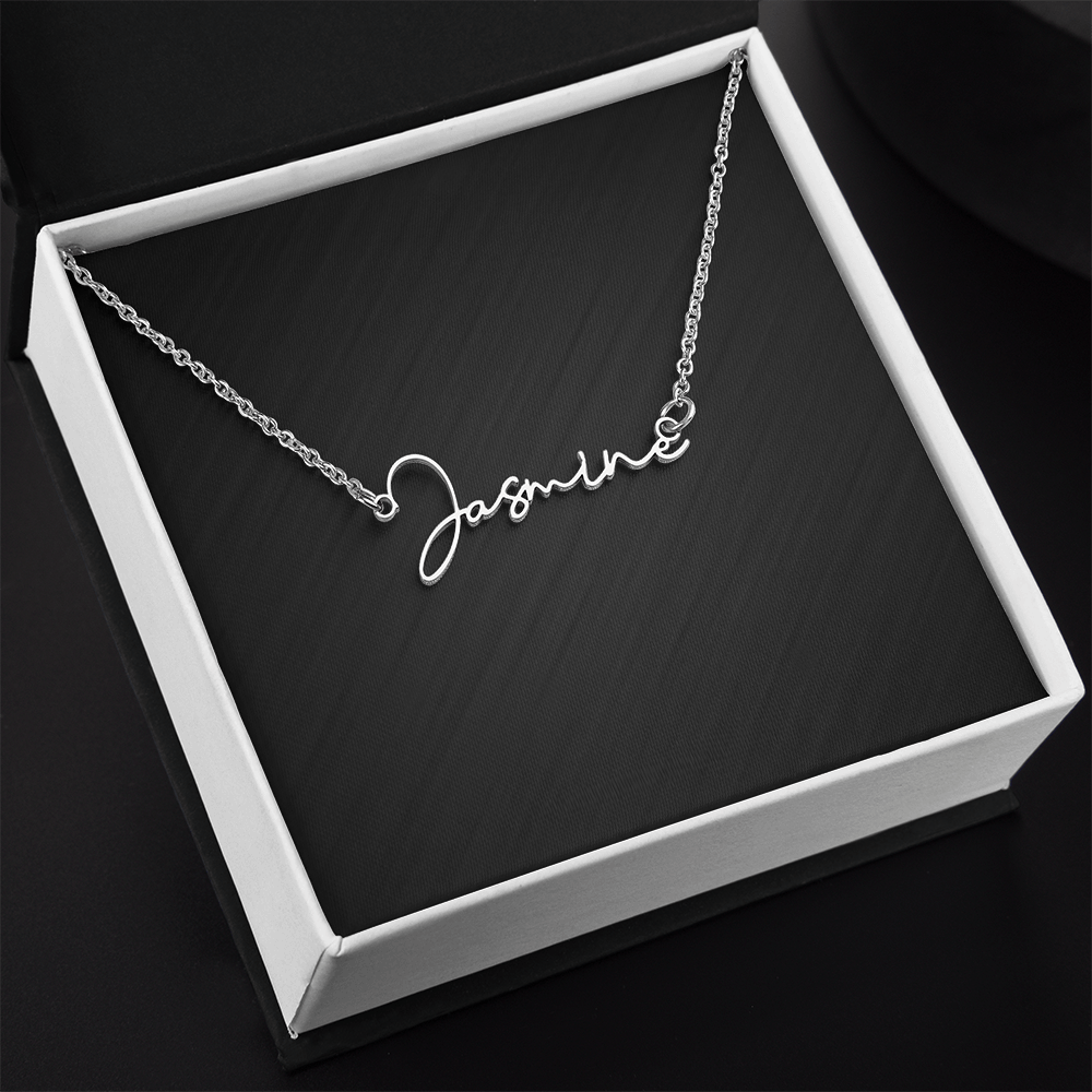 Signature Style Name Necklace