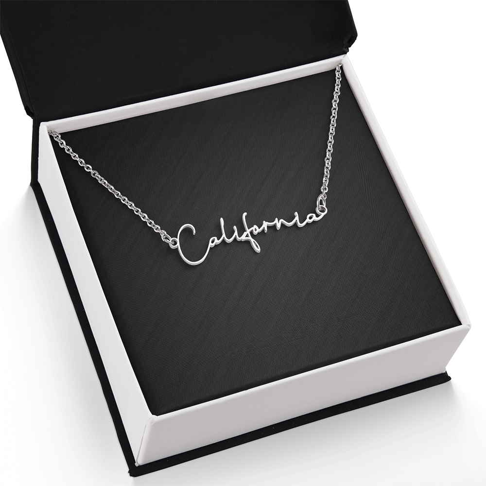 Signature Style Name Necklace