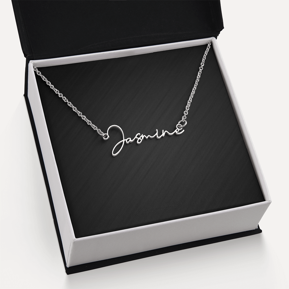 Signature Style Name Necklace