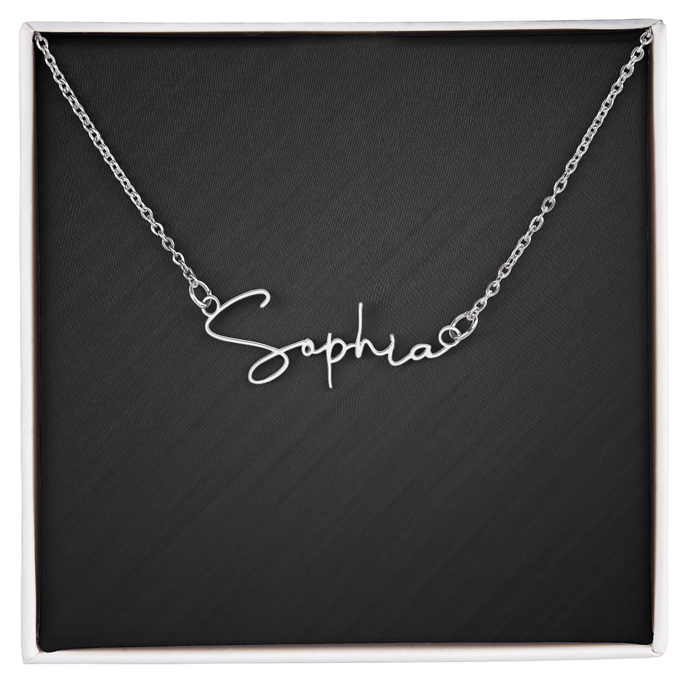 Signature Style Name Necklace