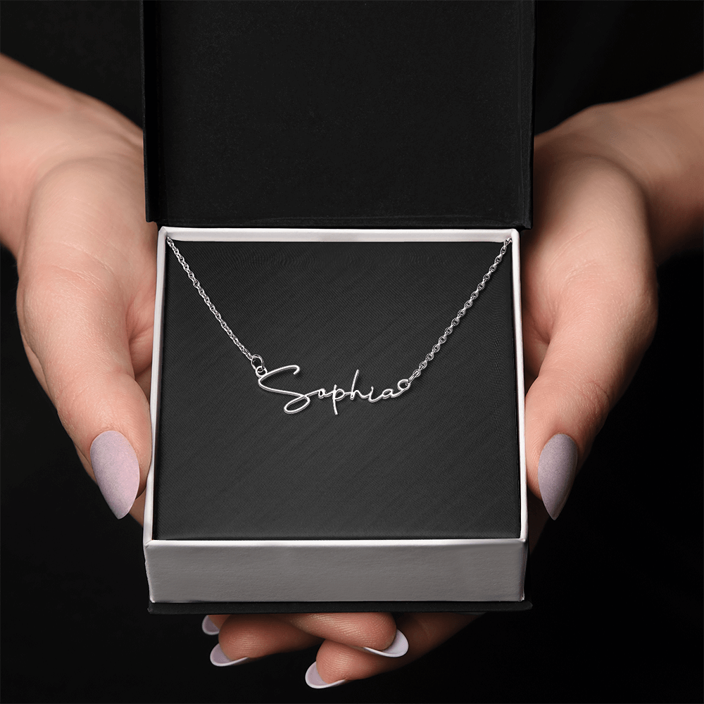 Signature Style Name Necklace