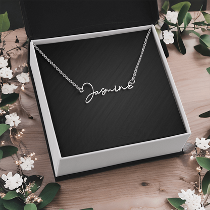 Signature Style Name Necklace