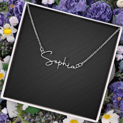 Signature Style Name Necklace