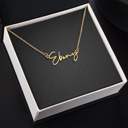 Signature Style Name Necklace