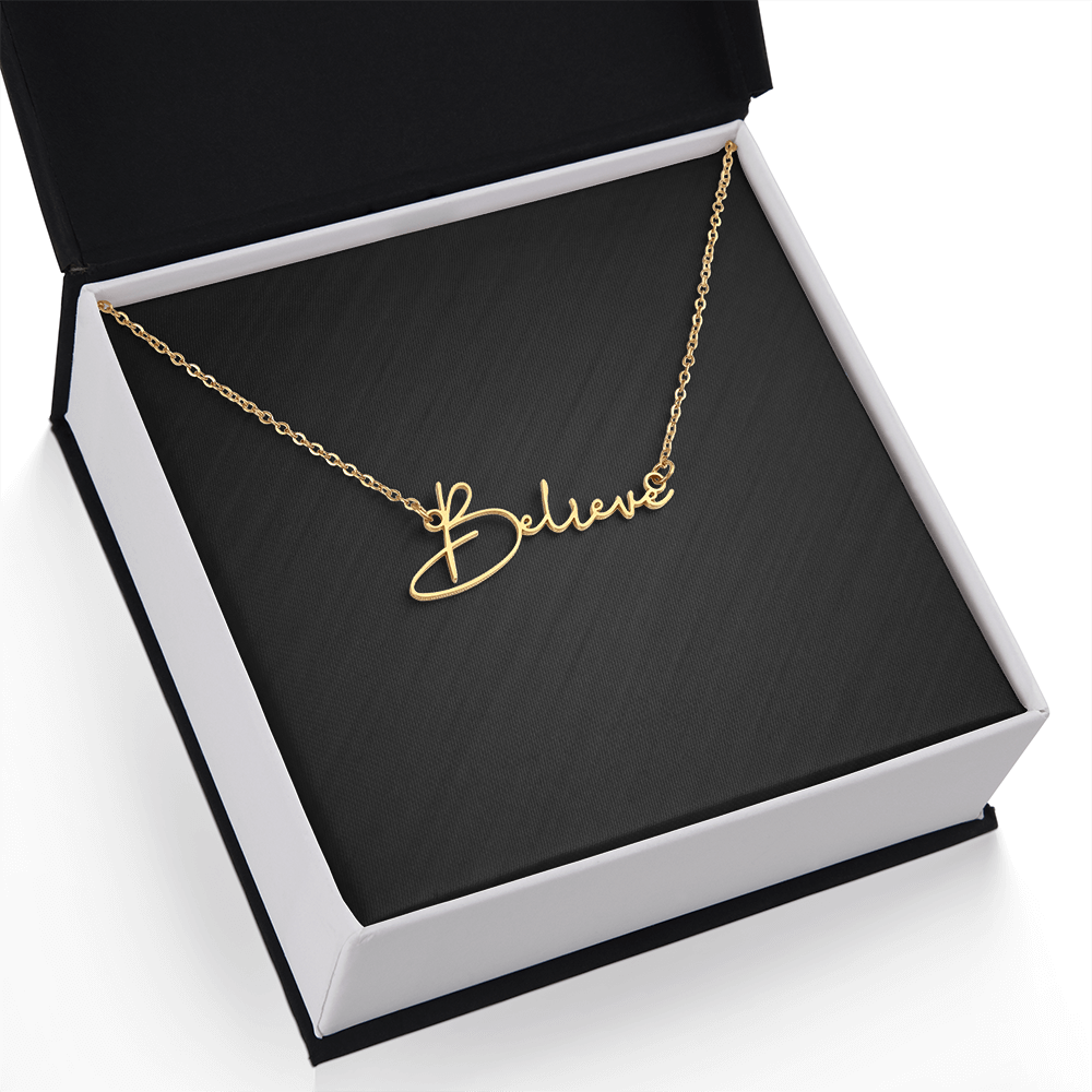 Signature Style Name Necklace