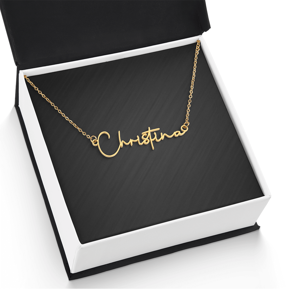 Signature Style Name Necklace