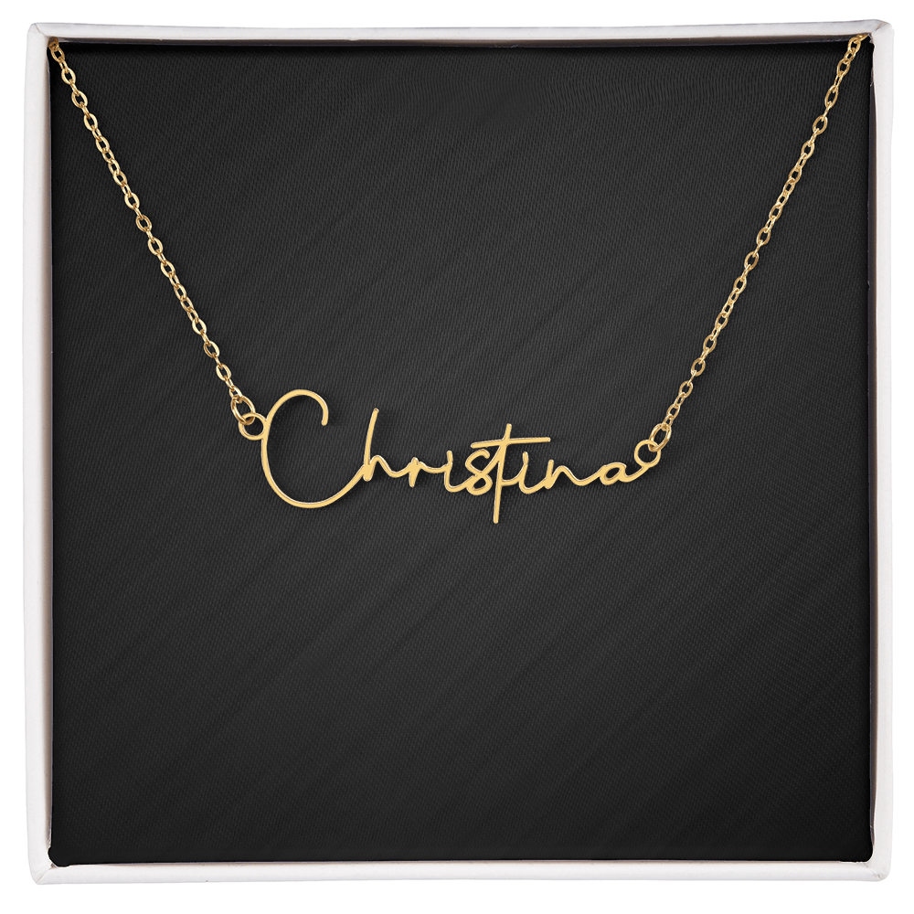Signature Style Name Necklace
