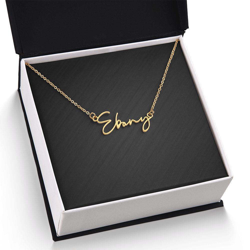 Signature Style Name Necklace