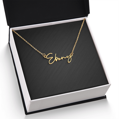 Signature Style Name Necklace