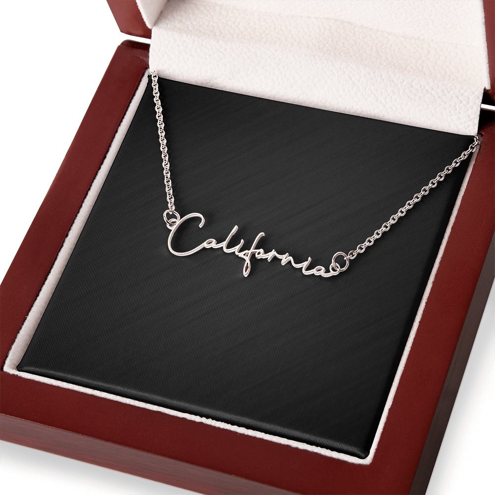 Signature Style Name Necklace