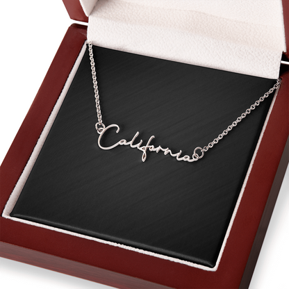 Signature Style Name Necklace