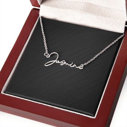 Signature Style Name Necklace