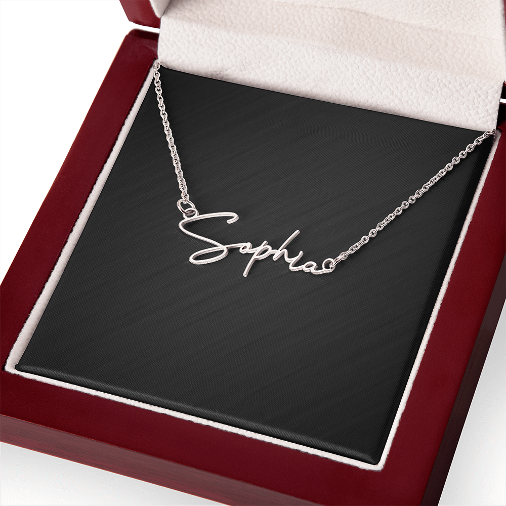 Signature Style Name Necklace