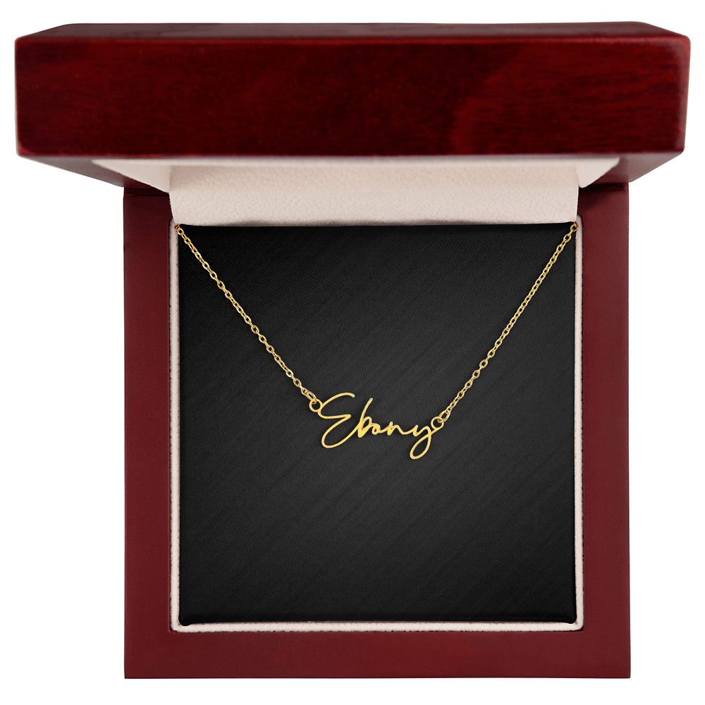 Signature Style Name Necklace
