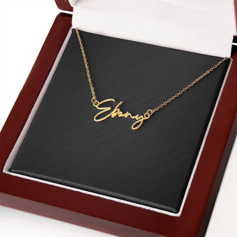 Signature Style Name Necklace