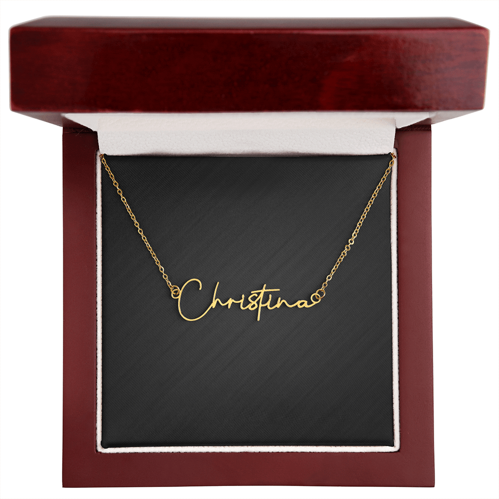 Signature Style Name Necklace