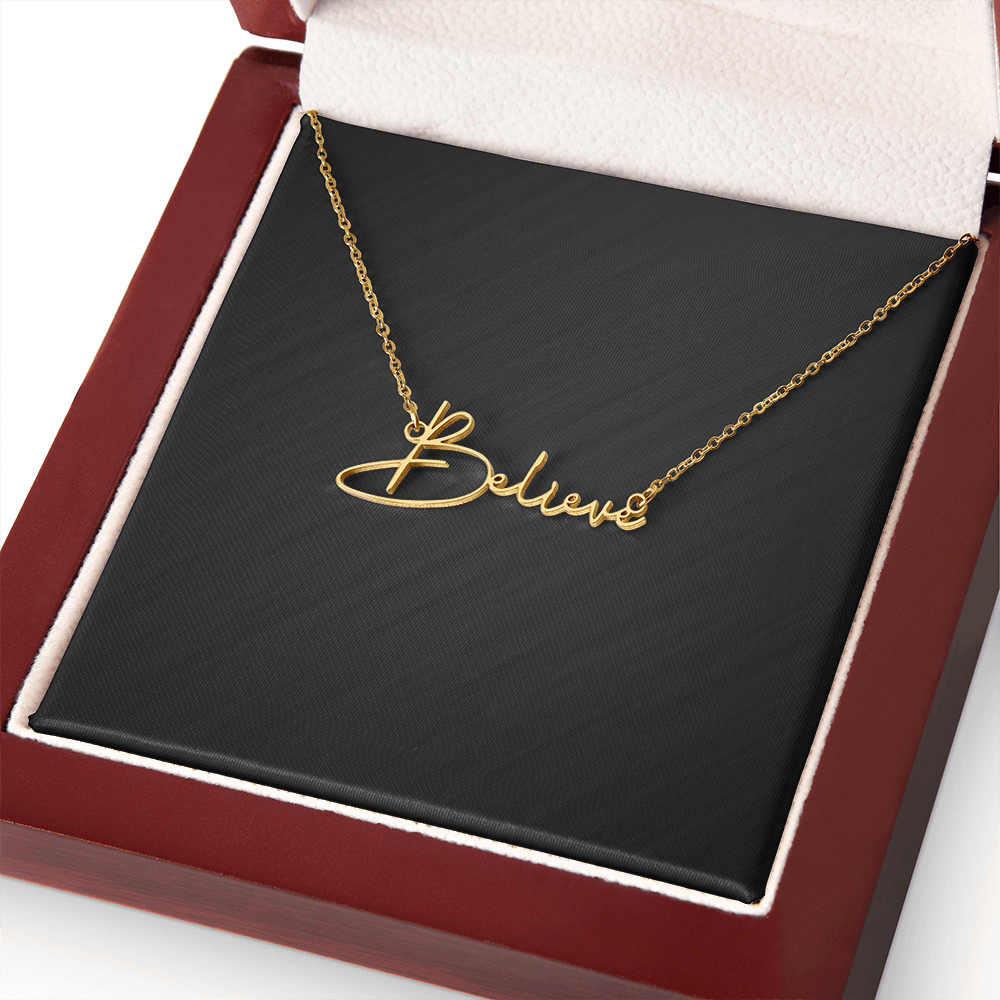Signature Style Name Necklace