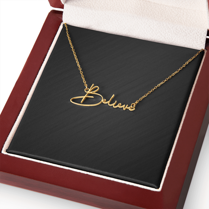 Signature Style Name Necklace