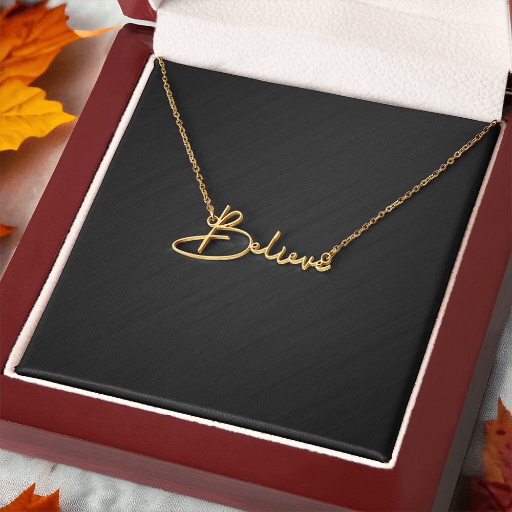 Signature Style Name Necklace
