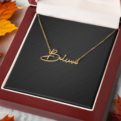 Signature Style Name Necklace